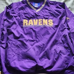 Ravens Windbreaker Size Men's Medium